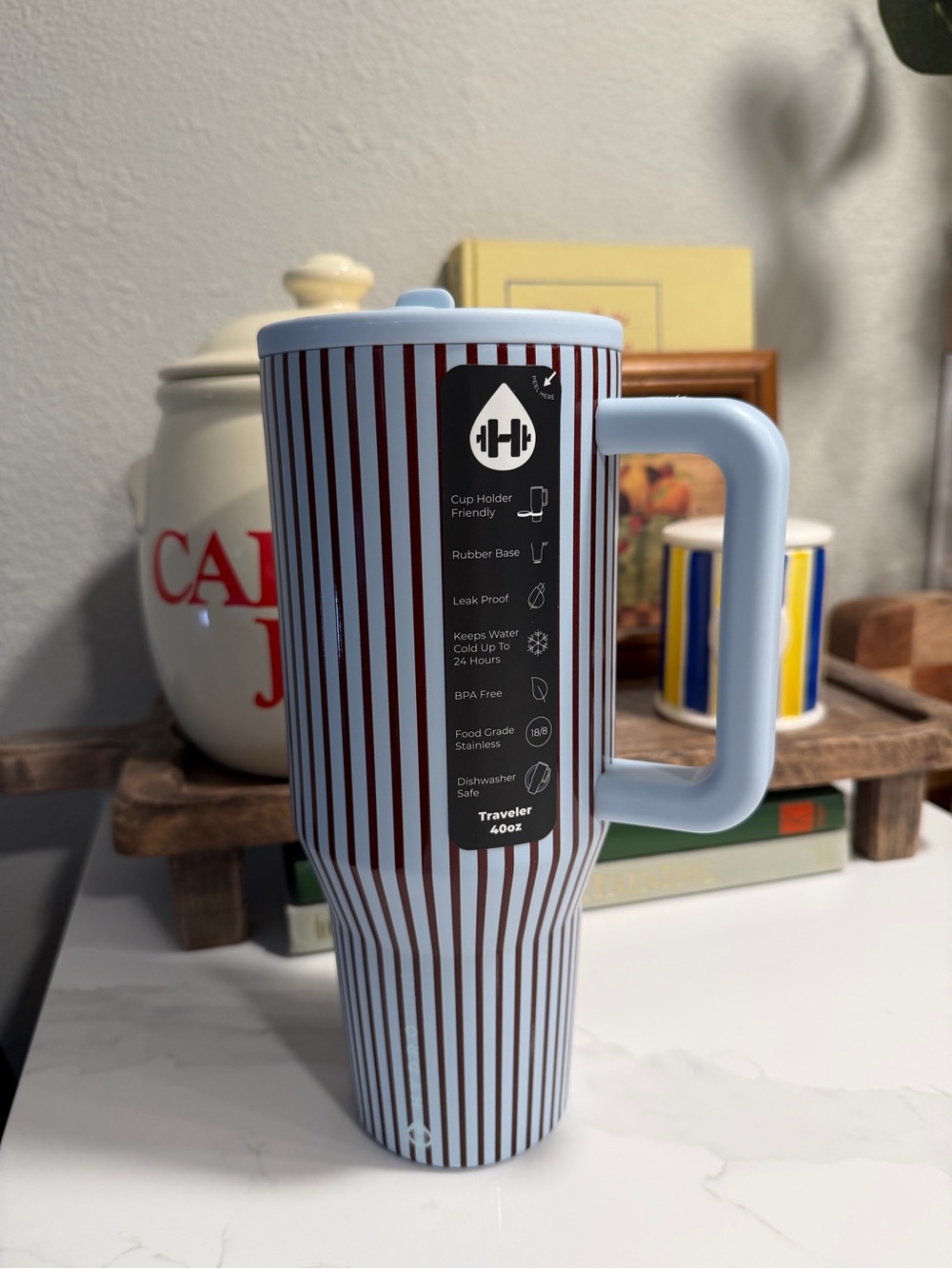 Hydrojug x Urban Outfitters “Striped Out” 40oz Traveler